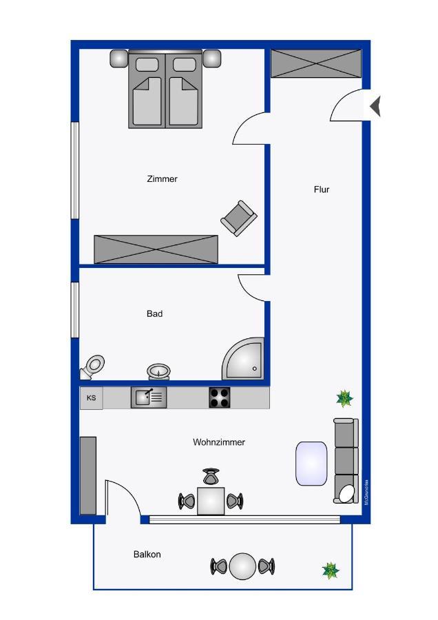 Ferienwohnung Hooge 30 Wyk auf Föhr المظهر الخارجي الصورة